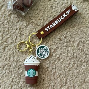Starbucks Frappe Bearista Keychain Bag Charm